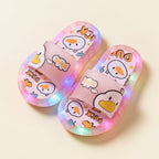 Zapatillas luminosas LED para niños — modelo Patito