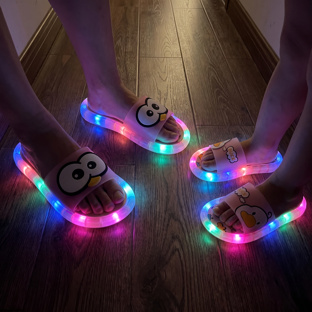 Dúo Mini y Yo — zapatillas para niño y adulto